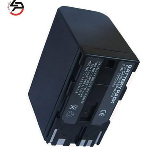 Laipuduo 7.4v 7200mah 100% brand new Replacement Camera Battery For Canon BP-941 BP-942 BP-945 BP-95 XH0 BP-950G BP-955 BP-970G