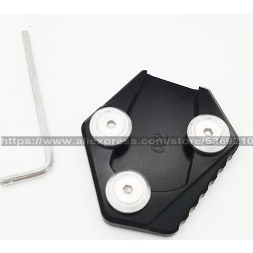 Motorcycle Accessories Kickstand Foot Side Stand Extension Pad Support Plate For Honda MSX125 Monkey M3