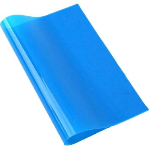 Shiny Glossy Soft Vinyl Leather Fabric Elastic PVC Fabric Leather Transparent For Home Textiles Decor DIY Hair Accessories