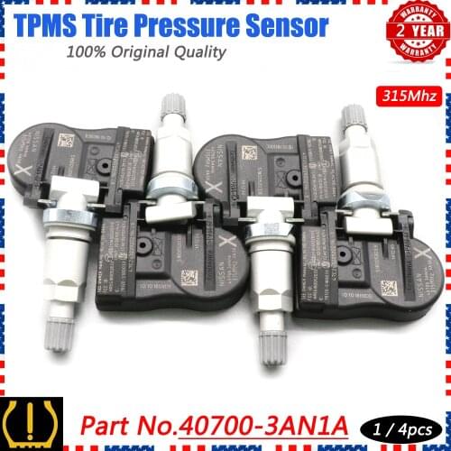 Xuan TPMS Sensor Tire Pressure Sensor Monitor Systems 40700-3AN1A For Nissan Cube Juke Sentra Leaf Versa Note 2011-2020 315Mhz