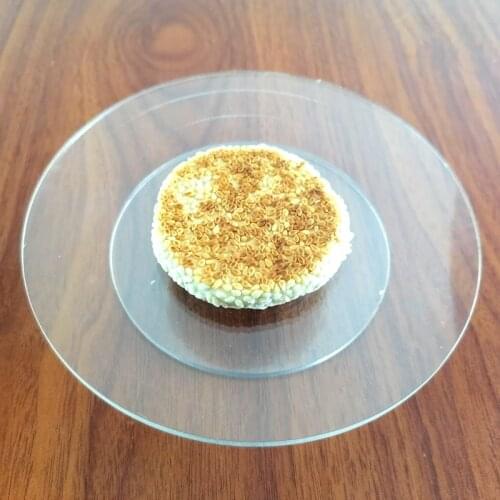 Double plate custom size DIY Round clear Acrylic Cake Baking Tools Cake Plate Turntable Rotating Cake Stand Decorating Rotary