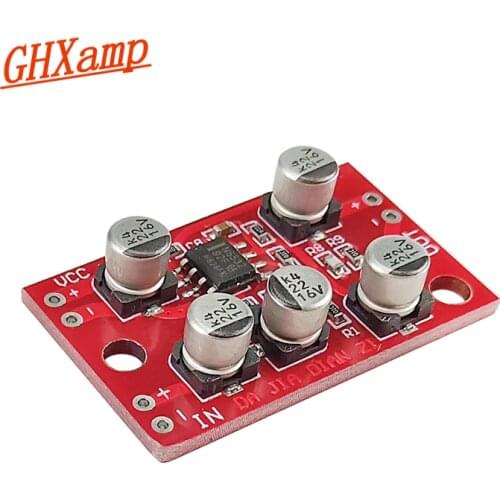 GHXAMP NE5532 Amplifier Mono Balance Board Single-ended Conversion Aduio Amplifier Balancing Module Single Power Supply DC7-15V