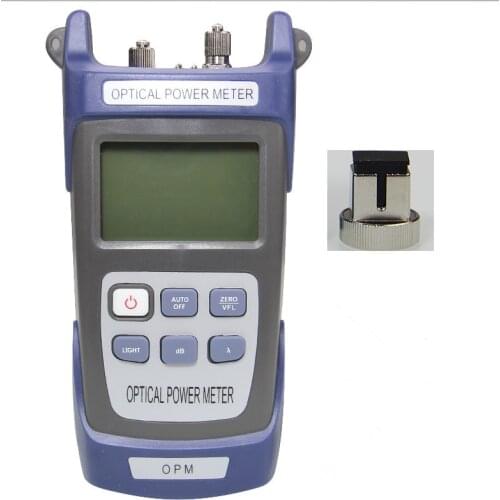 2 in 1 Optical Power Meter -70~+10dBm and Fiber Optic Cable Tester Visual Fault Locator 1MW 10MW 15MW 20MW 30MW 50MW