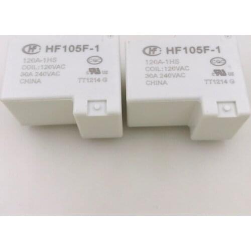 JQX- HF105F-1-120A-1HS 120VAC relays