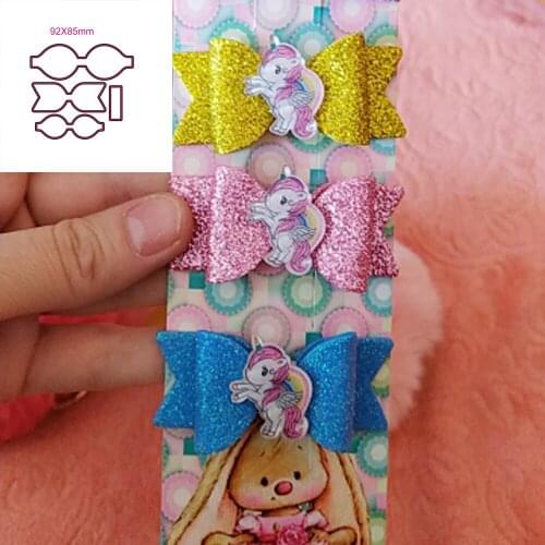 New exquisite bow metal cutting mold scrapbook mold embossed decoration photo album decoration card making DIY craft