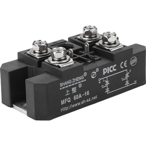 Single Phase Control Bridge Half Control Bridge Rectifier Module MTF60A MFQ90A 150A 200A 300A 1600V