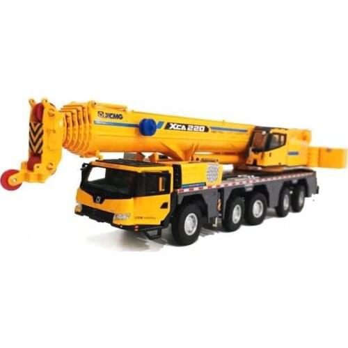 Original factory 1:50 XCMG XCA220 truck crane models for gift, collection