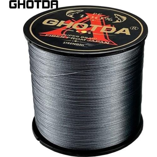 GHOTDA 300M Braided Fishing Line 12 Strand PE Line Braid Multifilament Fishing Line 25 30 39 50 65 77 92 120 135LB