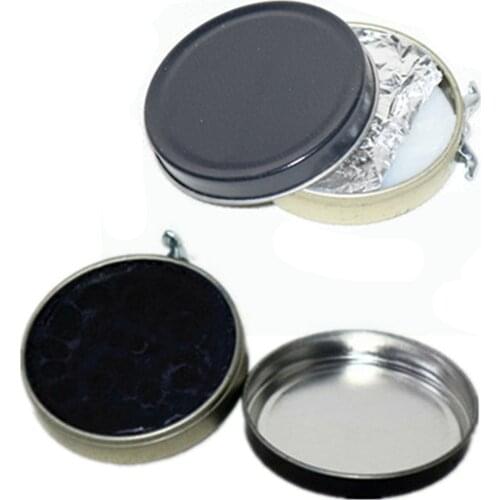 16g Leather Shoes Boots Polish Protect Mirror-Gloss Stain Shine Wax Paste Useful