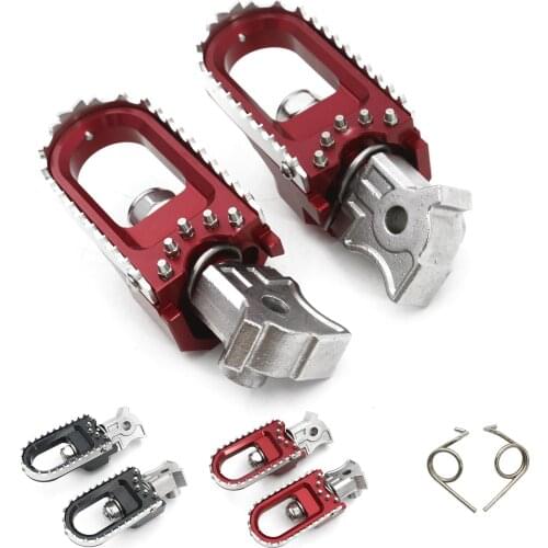 Pedal Wide Footrest Lean Angle Adjustable For BMW F800GS Adventure 2013-2017 F700GS F650GS 2008-2015 Stainless Steel Aluminum