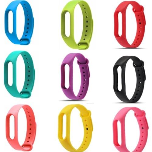 Newest For Xiaomi Mi Band2 3 4 5Bracelet Strap Miband 2 3 Strap Wristband Band For Mi Band 5 Silicone