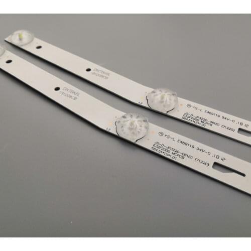 LED blaklight strip 6 lamp For AKAI JS-D-JP3220-061EC E32F2000 MCPCB AKTV3222 ST3151A05-8 V320BJ7-PE1 AKTV3212 AKTV3216 E32-0A35