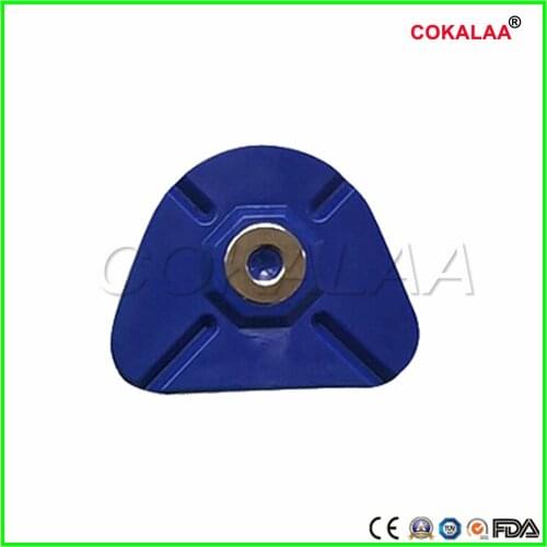 High-quality 6pcs Dental Lab Magnetic plates Model Former Base Molds Full Arch magnetic plates