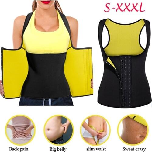 Women Slimming Vest Waist Trainer Body Shaper Neoprene Cincher Underbust Corset Shaper Waist Shaper Shapewear