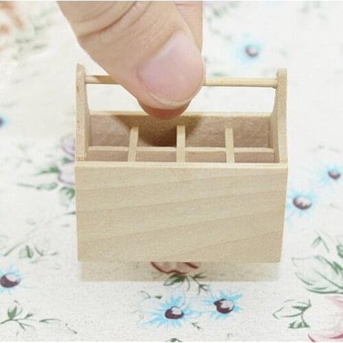 1/12 Scale Miniature Dollhouse Wooden Toolkit Toolbox Furniture Toy Set Life Scenes Decor Model Toys