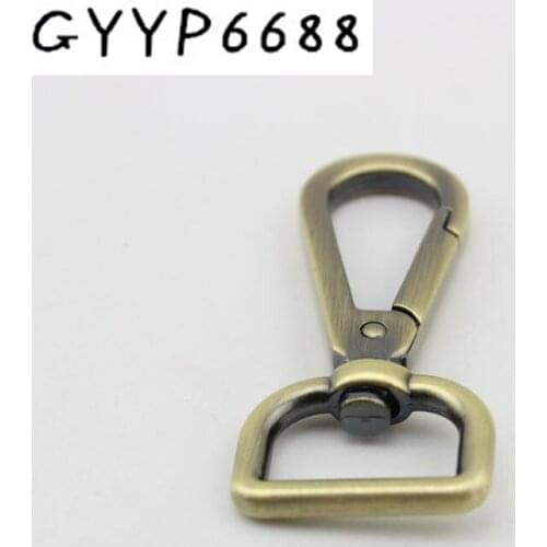 10pcs 50pcs 13mm Fashion Die-casting hook 3.5mm webbing trigger snap hook swivel clasp lobster claws swivel hooks hard