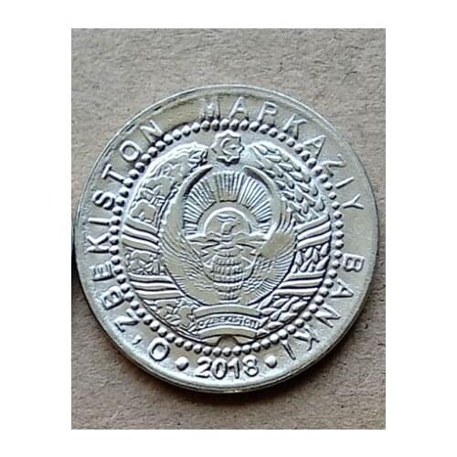 18mm Uzbekistan ,100% Real Genuine Comemorative Coin,Original Collection