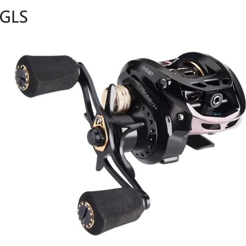 5kg Max Drag High Quality New Baitcasting Reel 6.5:1 Ultra-Lightweight Design Two Colors Available Fishing Reel