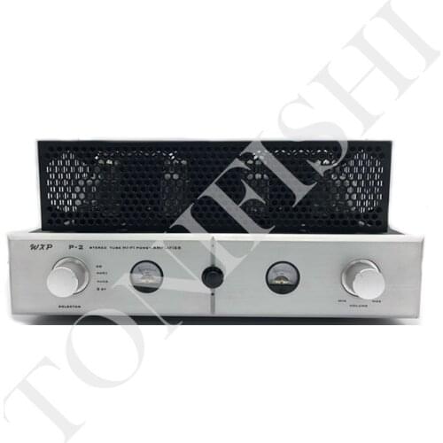 6L6+6H8C push-pull pure tube power amplifier, built-in lossless 5.0 Bluetooth, with full frequency signal output, 25W*2