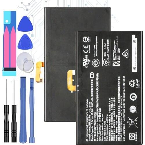 8500mAh tablet Battery For Lenovo Yoga Book YB1-X91F X91L X91X YB1-X90F Series
