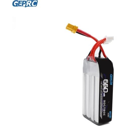 GEPRC 4S 660mAh 90/180C HV 3.8V/4.35V LiPo Battery Suitable Cinelog Series For RC DIY FPV Quadcopter Drone Accessories parts