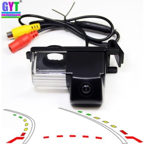 Dynamic Trajectory Tracks car Rear View Reversing parking Camera for Nissan 350Z 370Z Versa Tiida Sentra Cube GT-R Leaf GTR