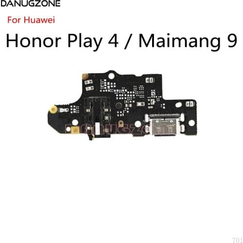 USB Charging Dock Port Socket Jack Plug Connector Charge Board Flex Cable For Huawei Honor Play 4 / Maimang 9