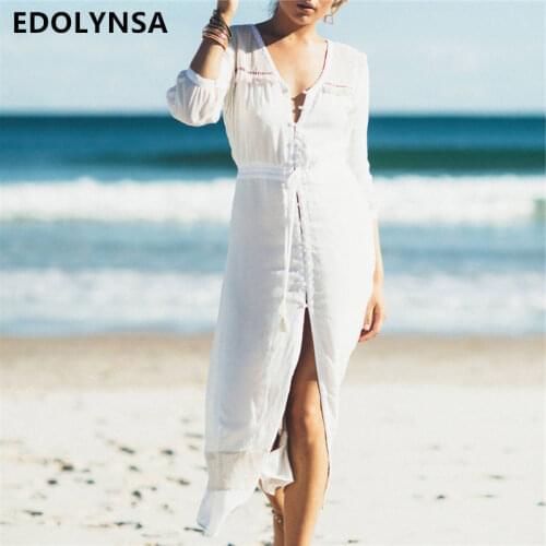 EDOLYNSA Openwork Blouses