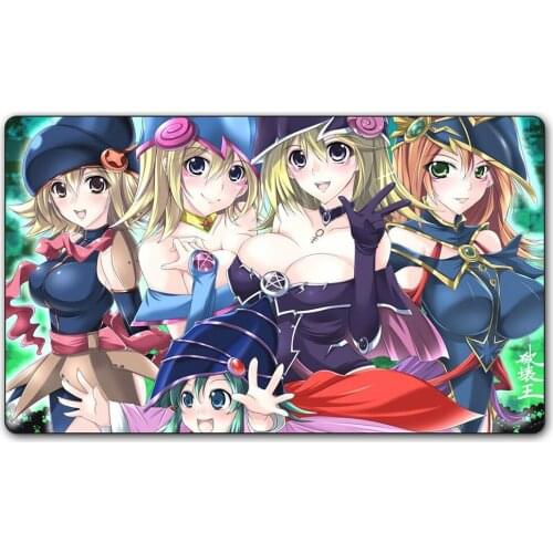 Custom Print YUGIOH Cards Playmat, Big Tits Animation Girls Playmat, Board Games, table playmat, YU-GI-OH cards Sexy Playmats