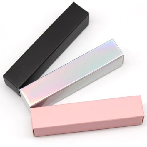 Lipgloss Container Packaging Box Custom Private Label Wholesale 10/20/30/40/50/100 Pieces Pink Lipgloss Tubes Empty Paper Boxes