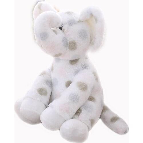 Colorful Spotted Elephant Pillow Doll