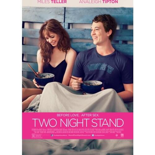 Two Night Stand Movie Art print Silk poster Home Wall Decor