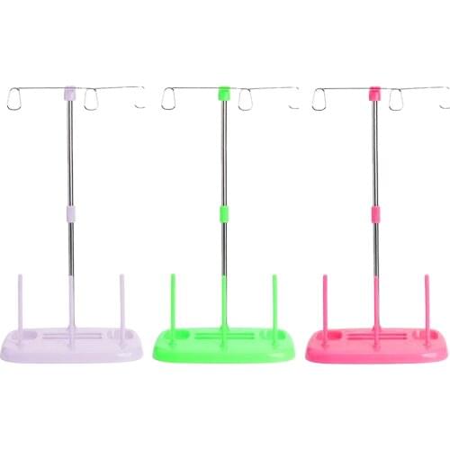 Thread 3 Spool Holder Stand Quilting for Home Sewing Machine Serger Quilting