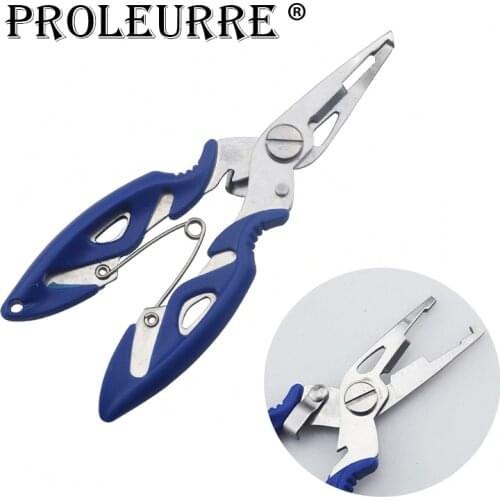 2018 New Fishing Plier Scissor Braid Line Lure Cutter Hook Remover Tackle Tool Cutting Fish Use Scissors Fishing Pliers