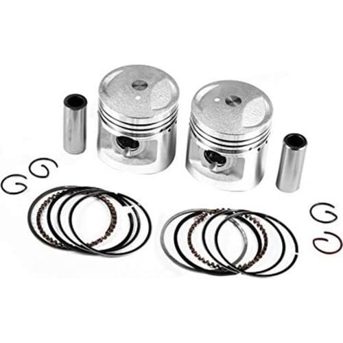 Motorcycle 44mm Piston 13mm Pin Ring For Honda CBT125 QJ125 CM125 CBT QJ CM 125 125cc
