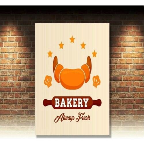Retro Metal Tin Signs Happy Birthday Vintage Plate Bakery Art Wall Decor Poster