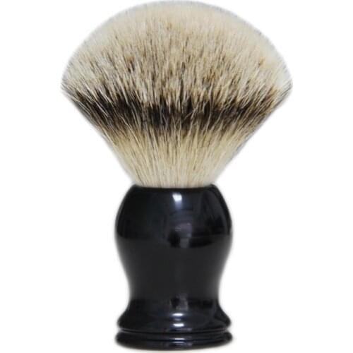 Silvertip Badger Shaving Brush Face Clean Beard Remove Soap Lathering Barber Shop Accessories