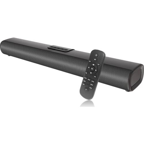 YOUXIU TV Sound Bar TV Speaker 50W Bluetooth 5.0 PC Theater Aux 3.5mm Wired and Wireless Home Surround Stereo Bass