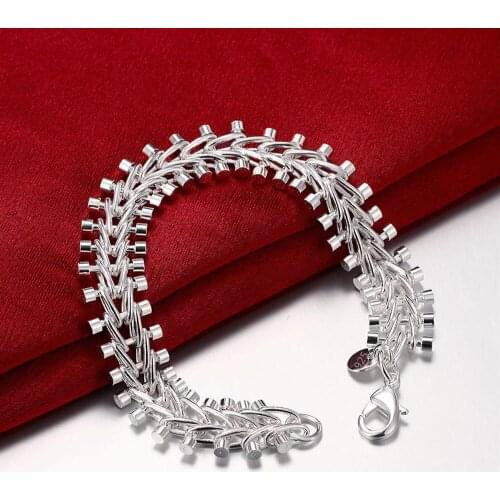 Personalized Bracelets For Women 925 Sterling Silver Female Chain Bangles Fashion Wedding Party Fine Jewelry 2021 Gifts GaaBou