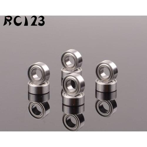 1:10 B021 8Pc Olie Lager 10*5*4Mm Sealed Miniatuur Kogellagers Voor RcAutoHpi WR8 Flux Bullet St Mt Baja RS4 Savage Nieuwe Enron