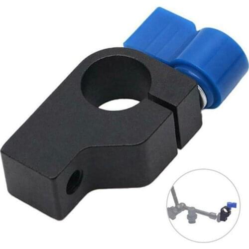 1PC 15mm Rod Clamp Holder 1/4 Screw Thread Mount For DSLR Camera Rig Rail Support Magic Arm LCD Monitor Photo Studio Accessories