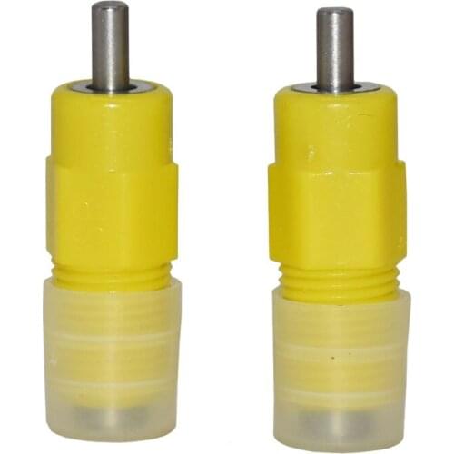 100 pcs 9.5mm 360 degree stainless steel chicken nipple automatic water dispenser poultry supplies