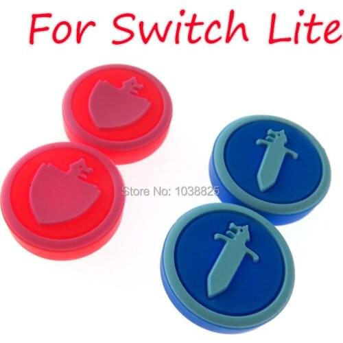 2pcs Silicone Analog Thumb Stick Grips Caps for Nintend Switch Lite NS JoyCon Controller Sticks Cap Skin for Joy Con Cover