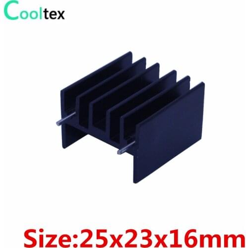 20pcs/lot 25x23x16mm MTDA7294 L298 IC heatsink heat sink radiator cooling