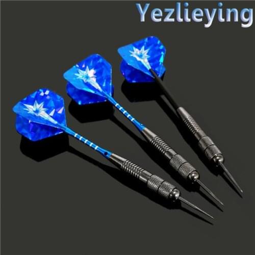 3Pcs Professional Darts 26 Grams Competition Tungsten Darts for dartboard Dart Shaft Steel Tip dart flights Set/Box