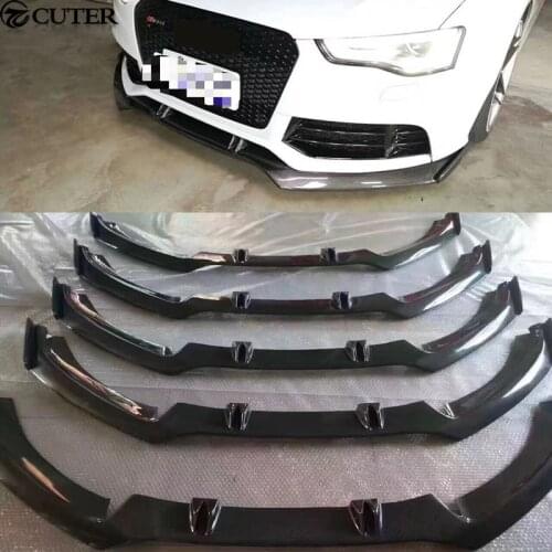 A6 RS6 Carbon Fiber Car Body Kits front bumper front lip for Audi A6 RS6 Car body kit 13-16
