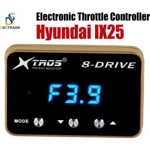 Dectrade Car Electronic Throttle Controller Racing Accelerator Potent Booster For Hyundai IX25 Tuning Parts 8 Drive