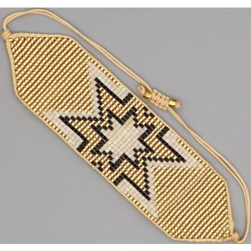 Go2boho Miyuki Star Bracelets Hand Woven Bracelet For Women Mexican Fashion Jewelry Manufacturers 2020 Adjustable Jewellery Gift