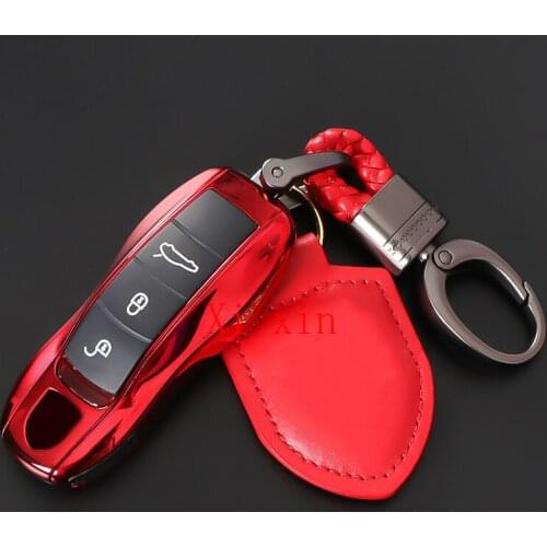 For Porsche Cayenne macan panamera 718 all-inclusive special key cover remote protective shell buckle