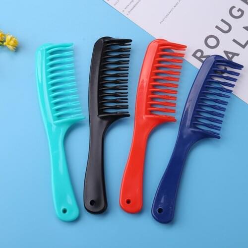 Double Row Tooth Barber Hairdressing Detangler Hair Combs Salon Hair Care Tools Pro Salon Hair Care Styling Tool